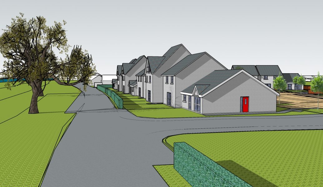 Glencaple house 3d drawing