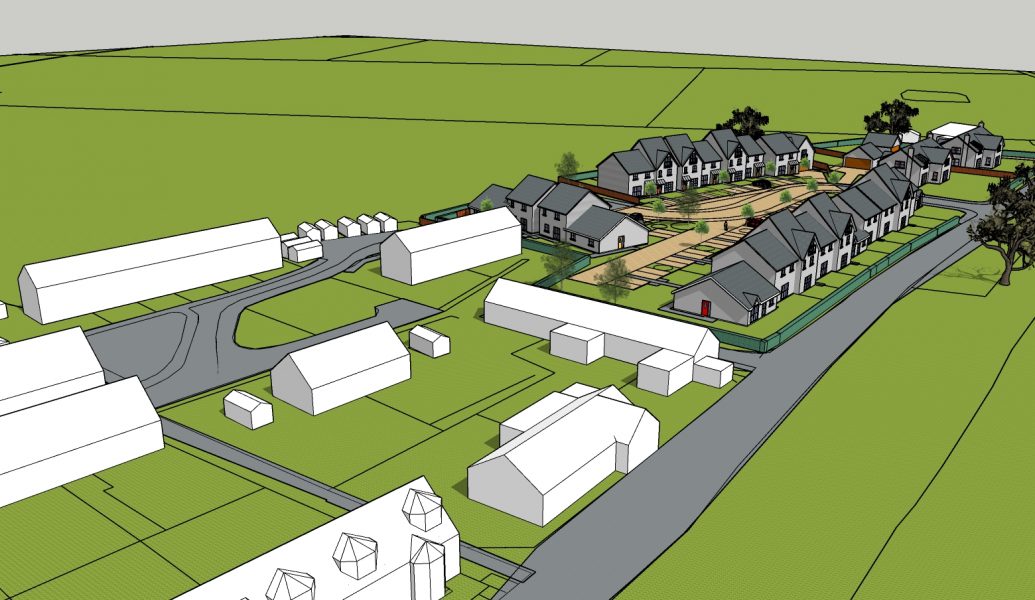 Glencaple house 3d drawing